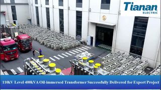 তিয়ানান ডেলিভারি: রপ্তানির জন্য 110kV ট্রান্সফরমার প্রেরণ