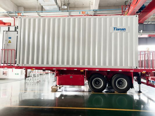 বাতাসের গতি ৪০ মিটার প্রতি সেকেন্ড মোবাইল ট্রান্সফরমার সাবস্টেশন যার নামমাত্র শর্ট সার্কিট ব্রেকিং বর্তমান ৪০ কেএ এবং আর্দ্রতা সহনশীলতা ৯৫ শতাংশ পর্যন্ত